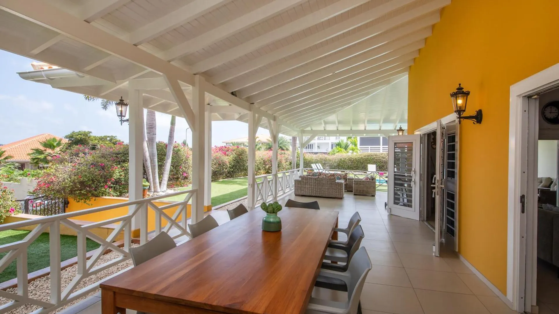 Villa Sonrisa, Loopafstand Naar Het Strand Jan Thiel